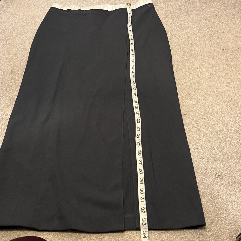 Zara Fitted Midi Skirt w/ High Slit – Minimalist Chic size small - Picture 12 of 14